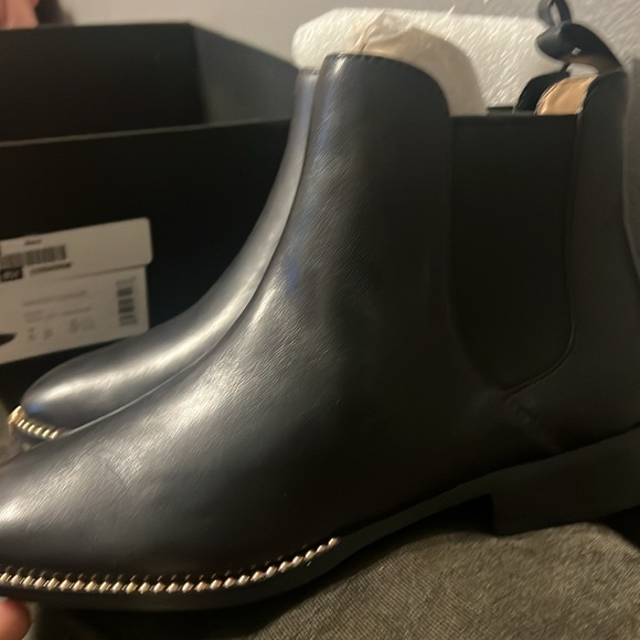 Coach Nichole Leather Ankle Boots Size 6 - Picture 4 of 6